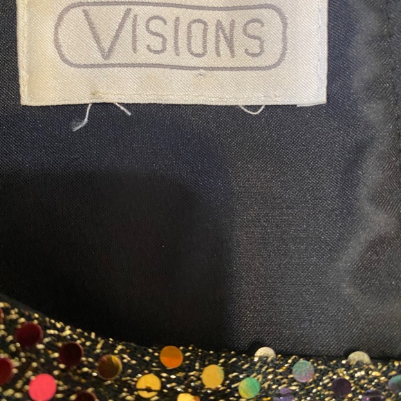 Vintage disco sparkly top. Fits like a M/L - Picture 14 of 16